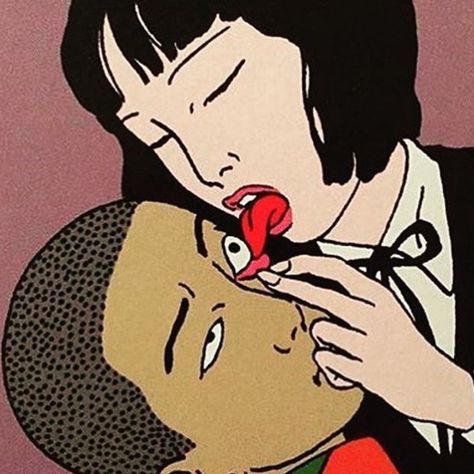 Japanese Punk Art, Punk Comic Art, Punk Art Illustration, Toshio Saeki, Punk Visual Art, Punk Feminist Art, Arte Punk, Romantic Art, Artist Art