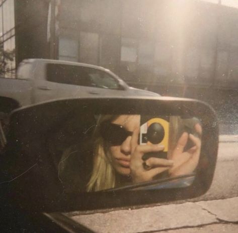 The Reflection, A Woman, Mirror, Instagram