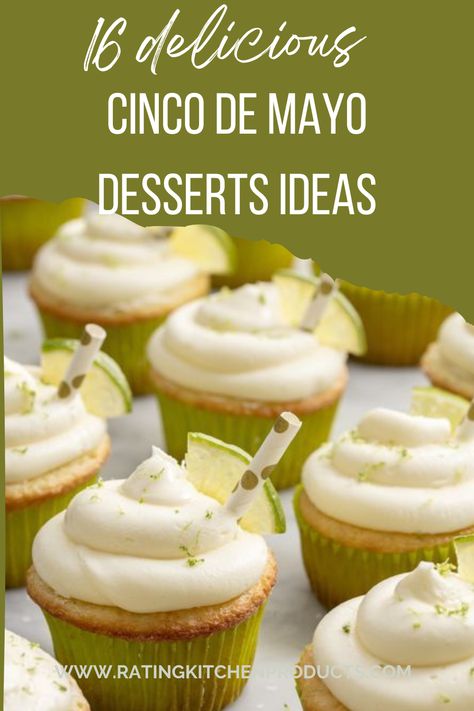 Fiesta Party Dessert Ideas, Cinco De Mayo Baked Goods, Fiesta Deserts Party Ideas, Desserts For Cinco De Mayo Party, Mexican Party Dessert Ideas, Food For Cinco De Mayo Party, Cinco De Mayo Party Food Ideas, Appetizers For Cinco De Mayo, Mini Mexican Desserts For Parties