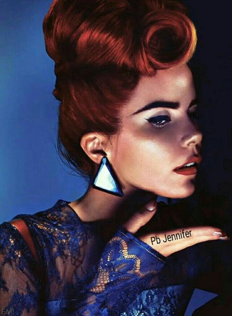 Jennifer Paloma Faith Style, Paloma Faith, Auburn Hair, Retro Hairstyles, Geek Chic, Crazy Hair, Vintage Hairstyles, Auburn, Paloma