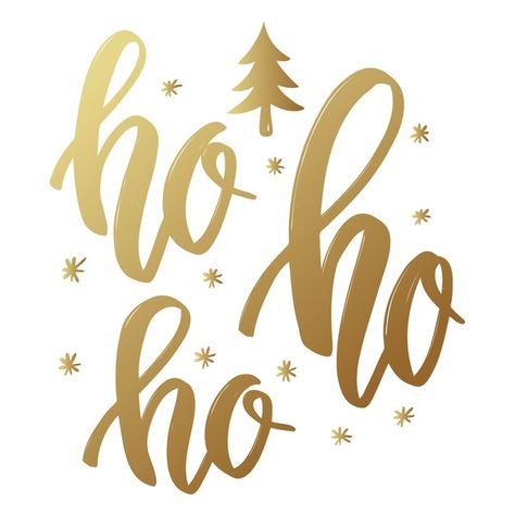 Ho ho ho. frase de letras en estilo dora... | Premium Vector #Freepik #vector #navidad #arbol-navidad #arbol #dorado Christmas Drawing Ideas, Cricut Christmas Ideas, Idee Cricut, Merry Christmas Background, Golden Background, Christmas Fonts, Christmas Frames, Merry Christmas Card, Christmas Lettering