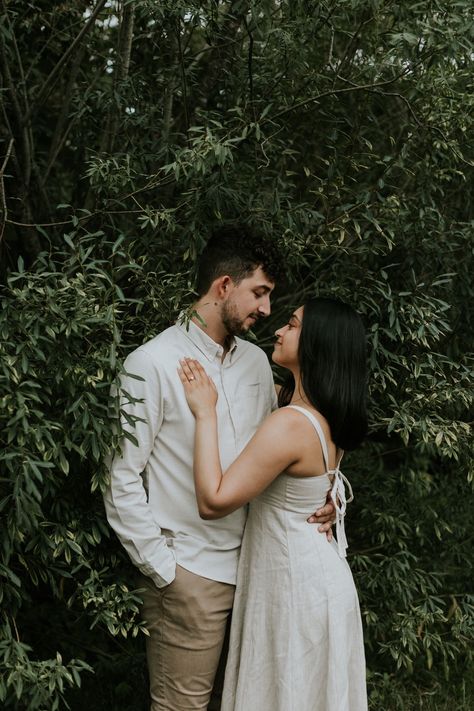 Hand on chest wrapped embrace Couple Hand On Chest Pose, Couples Hand On Chest Pose, Hand On Chest Pose, Hand On Chest, Couple Hands, Redwood Tree, Boston Wedding Photographer, Boston Wedding, Engagement Outfit