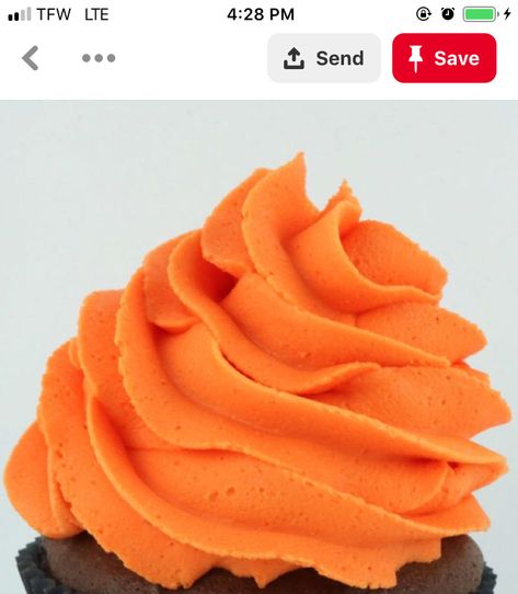 Color Frosting, Make Frosting, Colored Frosting, Best Frosting Recipe, Frosting Buttercream, Best Buttercream Frosting, Orange Icing, Orange Buttercream, Best Buttercream