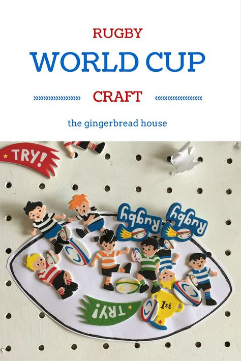 Rugby World Cup craft for kids Cup Wallpaper, Rugby Kids, World Cup Trophy, Six Nations, Steven Gerrard, Cup Crafts, Rugby World Cup, Craft For Kids, Arsenal Fc