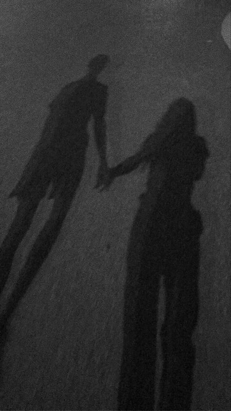 Couple pic inspo | holding hands | black and white | couple inspo pics | shadow picture | summer pic Aesthetic Couple Pics Black And White, Black And White Couple Pics Romantic, Black Aesthetic Couple Pics, Black And White Relationships Couple, Black And White Aesthetic Couple Pic, Couple Asthetic Wallpers Dark, Shadow Photos Couple, Shadow Couple Photo, Hand Holding Black And White