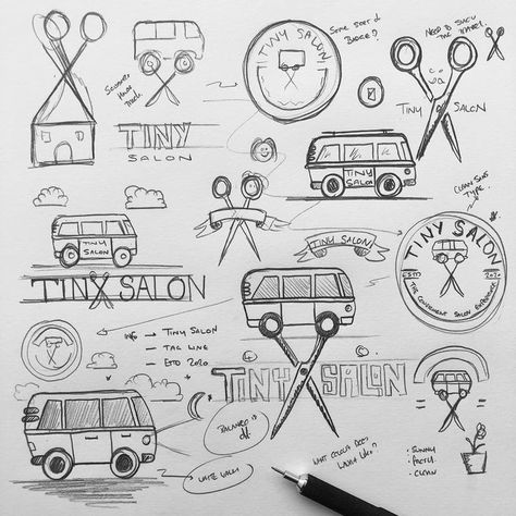 Logo Sketch Design Ideas, Made By James, Sketch Logo Design, Logo Design Process Sketches, Logo Thumbnails, Logo Design Sketch, Logo Design Drawing, Logo Sketch Design, Minimal Logos Inspiration