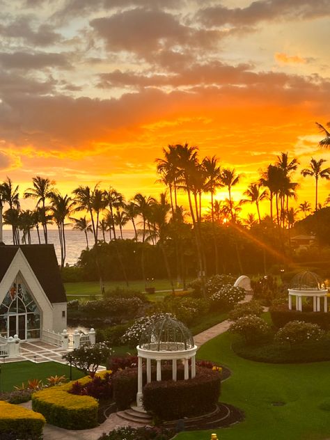 Grand Wailea Maui, Maui Sunset, Wailea Maui, Ten Year Anniversary, Maui Hawaii, 2024 Vision, Dream Board, Beach Sunset, Year Anniversary