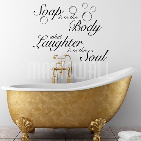 Soapbox Quotes. QuotesGram Bathroom With Soaker Tub, Bathtub Quotes, Soap Quotes, Bathroom Quotes Decor, Home Depot Bathroom Vanity, Bath Quotes, Bathroom Wall Quotes, Funny Soap, Shower Quotes