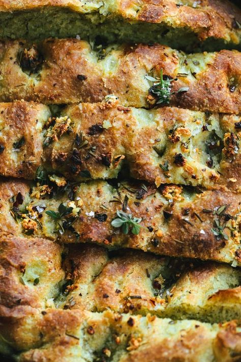 Pesto Focaccia - Cook Republic #focaccia #focacciarecipe #breadrecipe #pesto Pesto Focaccia, Easy Focaccia Bread, Easy Focaccia, Pesto Bread, Foccacia Bread, Italian Diet, Focaccia Bread Recipe, Holiday Favorite Recipes, Focaccia Bread