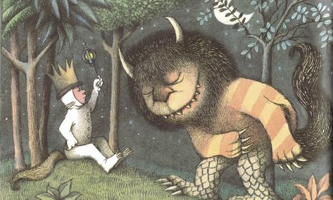 Maurice Sendak's 'Where the Wild Things Are' Taught Us These 7 Vital Life Lessons 86 Birthday, Maurice Sendak, Wild Apple, Wild Things, Art Workshop, Elementary Art, Children's Book Illustration, Stories For Kids, Book Illustration