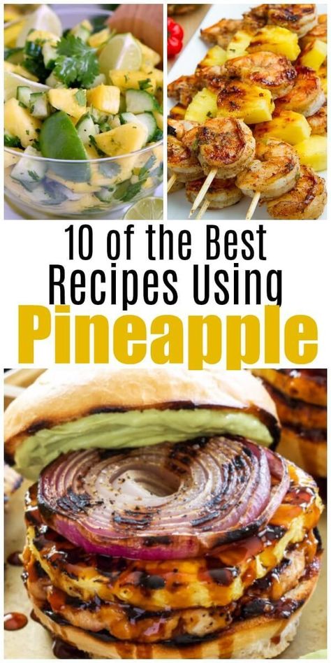 Recipes Using Pineapple, Pineapple Recipes Dinner, Pineapple Recipes Healthy, Fresh Pineapple Recipes, Pineapple Dessert Recipes, Healthy Nutrition Plan, Tropical Food, Pineapple Recipes, My Career