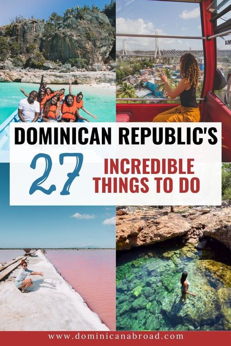 Traveling to the Dominican Republic? Here are the top 27 incredible things to do in the Dominican Republic. Including tips, destinations to visit, places to see, w beautiful pictures/photography of my outfits which can you with your packing for DR! Travel to the DR from Santo Domingo to Puerto Plata to Punta Cana. Don't miss out on our epic country with so many things to do from honey moon beaches to vacation mountains. Read this before your trip. #Sosua #Jarabacoa #Cabarete #blog #Dominican Dominican Republic Vacation, Punta Cana Travel, Dominican Republic Travel, Sosua, Punta Cana Dominican Republic, Caribbean Vacations, Book Things, Pictures Photography, Caribbean Travel