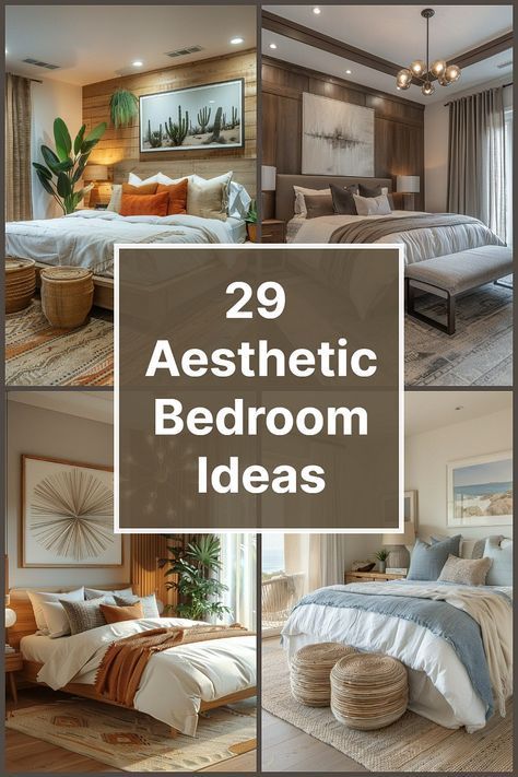 Calm Bedroom Decor Ideas, Sand Bedroom Ideas, Cloud Bed Ideas, Cozy Calm Bedroom, Bedroom Ashestic Ideas, Room Design Bedroom Aesthetic, Peaceful Bedroom Aesthetic, Bedroom Ashestic, Bedroom Esthetics