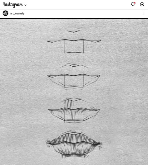 Lips Sketch, Lip Drawing, Mouth Drawing, Drawing Tutorial Face, Buku Harry Potter, Nose Drawing, Portraiture Drawing, Lips Drawing, Sketches Tutorial