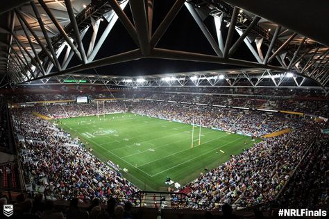 The final #NRL game at Suncorp Stadium in the 2016 #NRL season. #NRLBroncosTitans #NRLFinals Suncorp Stadium, Broncos Nrl, Nrl Broncos, 2024 Vision, Week 1, Soccer Field, Vision Board, Lost, Quick Saves