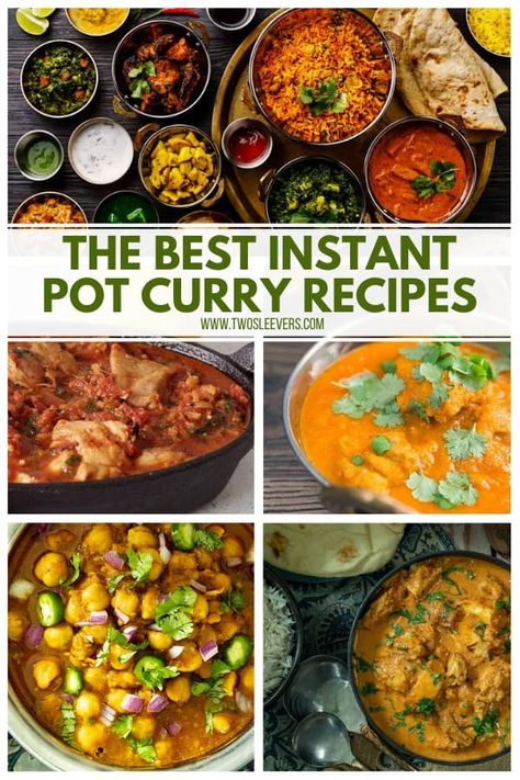 The Best Instant Pot Curry Recipes You’ve (N)ever Tried What is curry? Is curry the same as curry powder? A breakdown of different types of curries along with the best curry recipes for your pressure cooker, from all across the world. #Curry #InstantPotCurry #Curries #InstantPotCurries #WhatIsCurry #TwoSleevers #TrustUrvashi #InstantPotRecipes Pressure Cooker Curry, Instant Pot Curry, Curry Recipes Easy, Best Pressure Cooker, Best Curry, Homemade Curry, Tikka Masala Recipe, Easy Curry, Indian Foods