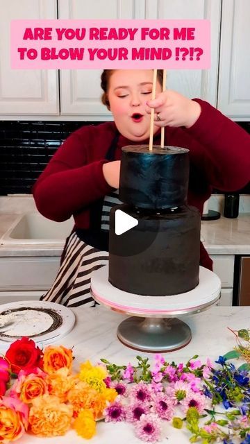 Katelyn | Dancing Baker + Teacher on Instagram: "Are you Ready to Experience the Pure Joy and Accomplishment of Stacking a Tiered Cake and Walking away with CONFIDENCE!? Step into that possibility! Grab your ticket for the Tiered Wedding Cake Class I am teaching with @howtocakeit ! 🗓️ Thursday February 22nd ⌚ 6-8pm Est! 📍Live Virtual Class With Recording Experience the transformation From One Day I'd like to ➡️ to ➡️ I know how and I LOVE what I get to do!🥰 Grab your ticket through the link in my bio today and step into that ability!💕 #sweetkatebake #tieredcakeclass #weddingcakeclass #cakedecoratingvideos #cakedecoratingvideo #cakeart #wedding #weddingcake #weddings #weddingcakeideas #utahweddingcakes #weddingday #weddingcake #nakedweddingcake #weddingflowers #caketutorial #instaca Best Cake For Stacking, 6 And 4 Inch Tiered Cake, Red Velvet Tier Cake, Wedding Cake Making, How To Stack A Wedding Cake, Diy Two Tier Cake, How To Stack A 3 Tier Cake, Cake Stacking Tips, Stacked Cakes Ideas