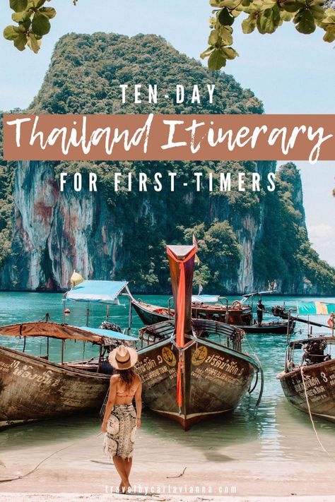 3 Week Thailand Itinerary, 3 Weeks In Thailand, Thailand Itinerary 3 Weeks, Japan Planning, 10 Days In Thailand, Backpacking Routes, Travelling Thailand, Thailand Destinations, Thailand Travel Destinations