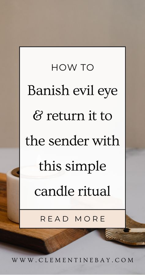 A return to sender spell tutorial for removing evil eye and returning it to the sender. | Witchcraft tips | Evil eye return to sender spell Spell To Release Someone, Return Evil To Sender, Spell For Anger, Quick Protection Spell, Return To Sender Candle Spell, Spells For Mean People, Evil Eye Removal Spell, Evil Eye Return To Sender Spell, Evil Eye Protection Spell