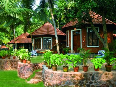 Spa Holiday, Hut House, Kovalam, Beach Village, Ayurvedic Healing, Resort Design, Traditional Houses, Spa Retreat, Spa Vacation