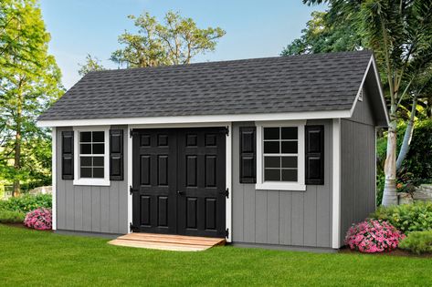 Diy Metal Shed, Living In A Shed, Diy Shed Kits, Storage Shed Kits, Wood Storage Sheds, Large Sheds, Shed Colours, Shed Kits, Backyard Sheds