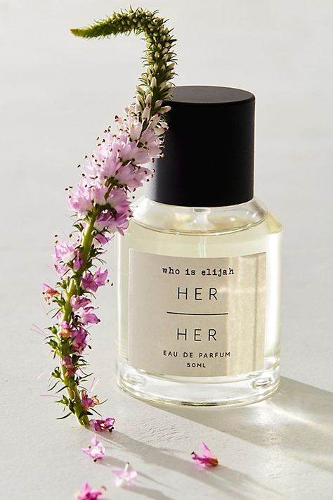 A feminine, earthy perfume from who is elijah. Top notes of energetic grapefruit, spicy vetiver and sweet yet tart bergamot give a wonderfully delicate and playful first impression. Linger a little longer and experience the invigorating rush of sparkling orange blossom, therapeutic rosemary and soft floral aromas. Soothing cedarwood, seductive musk, and sweet dry amber round out this effortless fragrance. Made to wear daily, for the extra spring in your step.**The Scent:** Floral with a citrusy Rosemary Perfume, Earthy Perfume, Bergamot Perfume, Perfume Suggestions, Glossier Perfume, Who Is Elijah, Sunscreen Natural, Perfume Business, Spring Perfume