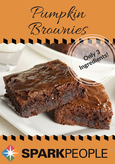 Soda Brownies, Easiest Brownies, Spark People Recipes, Spark Recipes, Restaurant Desserts, Healthy Pumpkin Dessert, Pumpkin Brownies, Diet Soda, Sugar Free Cookies