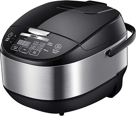 Amazon.com: COMFEE' 20 cups Cooked (5.2Qt) Asian Style Programmable All-in-1 Multi Cooker, Rice Cooker, Slow cooker, Steamer, Sauté, Yogurt maker, Stewpot with 24 Hours Delay Timer and Auto Keep Warm Functions: Kitchen & Dining Best Rice Cooker, Rice Cooker Steamer, Multi Cooker, Steam Veggies, Perfect Rice, Rice Cookers, Yogurt Maker, Steamer Recipes, Japanese Rice