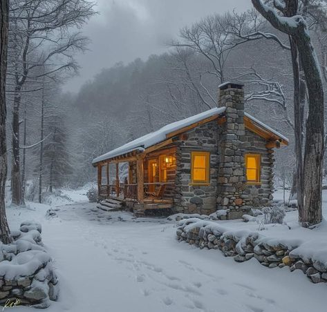 Canadian Cabin, Cozy Cabin In The Woods, Stone Cabin, Mountain Cabins, Cabin Retreat, Cabin Aesthetic, Log Cabin Rustic, I Am Canadian, Small Log Cabin