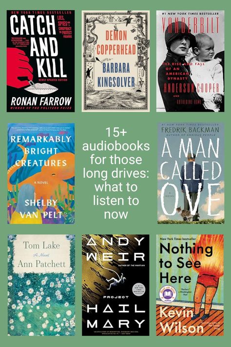 My favorite thing to listen to on road trips and long drives are audiobooks, and I have put together a list of my favorite audiobooks for road trips with a little bit of everything so there is something for everyone. | Camels & Chocolate Books A Million, Best Audiobooks, Long Drives, Virtual Travel, Long Drive, Road Trip Hacks, Road Trip Planning, Book Suggestions, Road Trip Fun