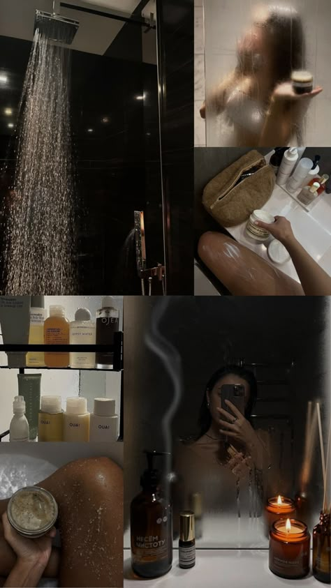 Shower Rituals: Refresh Your Body and Mind with These Practices | kyliemattos.com Shower Aesthetic Luxury, Pampering Routine Aesthetic, Post Shower Aesthetic, Self Care Luxury Aesthetic, Pamper Yourself Aesthetic, Shower Self Care Aesthetic, Shower Skincare Aesthetic, Self Pampering Aesthetic, Pamper Routine Aesthetic