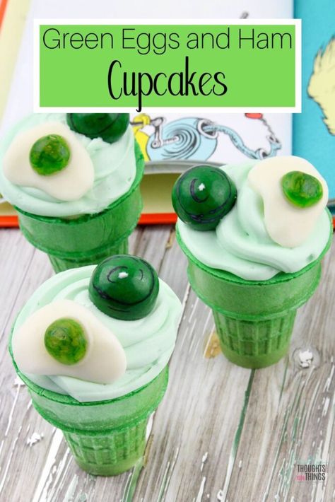 Hanukkah Dinner, Green Ice Cream, Dr Seuss Day, Easy Holiday Recipes, Green Eggs And Ham, Chopping Block, Green Food Coloring, White Cake Mixes, Party Menu