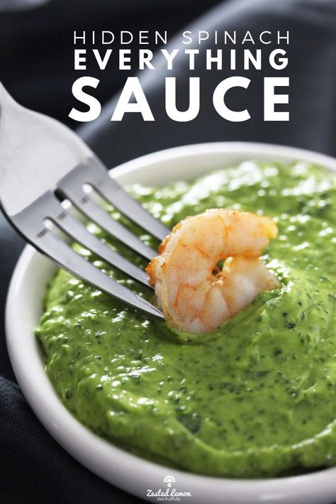 Everything Sauce, Healthy Sauce Recipes, Healthy Sauce, Meatball Appetizer Recipe, Spinach Sauce, Cooking Spaghetti, Healthy Sauces, 4 Ingredient Recipes, Healthy Appetizer Recipes