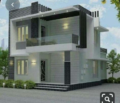 2 Storey House Design, House Outer Design, Small House Front Design, Two Story House, Modern Small House Design, Small House Design Exterior, Small House Elevation Design, Modern Bungalow House, Duplex House Plans