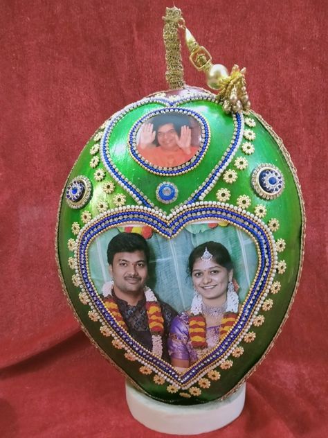 Marriage Coconut Decoration, Coconut Designs For Marriage, Coconut Decoration For Wedding, Coconut Decoration For Marriage, Coconut Decor, Coconut Design, Decoration Things, Coconut Decoration, Kobbari Bondam