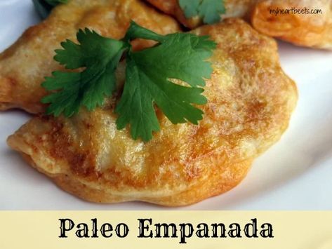 Paleo Empanada | My Heart Beets Ham Empanadas, Empanada Dough, Recipes Pork, Recipes Mexican, Empanadas Recipe, Paleo Diet Recipes, Paleo Lunch, More Recipes, Batch Cooking