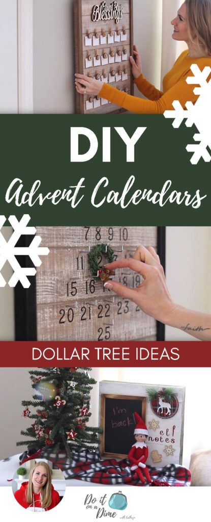 DOLLAR TREE IDEAS 🎄 DIY Advent Calendars You Need To Try! Today we are making 4 DIY advent calendars using Dollar Tree and clearance products. Cricut Christmas Advent Calendar, Dollar Store Advent Calendar, Diy From Dollar Tree, Dollar Tree Ideas, Advent Calendar Diy, Cool Advent Calendars, Homemade Advent Calendars, Christmas Tree Advent Calendar, Christmas Advent Calendar Diy