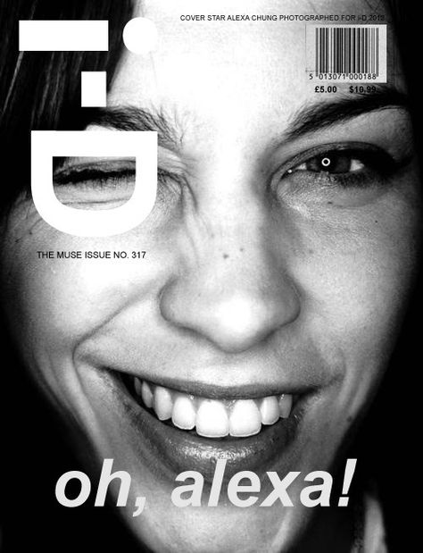 I-D Magazine-Alexa Chung Alexa Chung Poster, I-d Magazine Cover, Id Cover, Id Magazine, Alexa Chung Style, Polish Poster, Charlotte Rampling, Magazine Collage, Fashion Magazine Cover