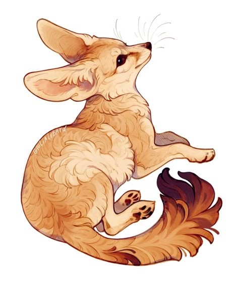 Tier Tattoo, Fennec Fox, 강아지 그림, Canine Art, Mythical Creatures Art, Fox Art, Animal Sketches, Arte Animal, Dog Drawing