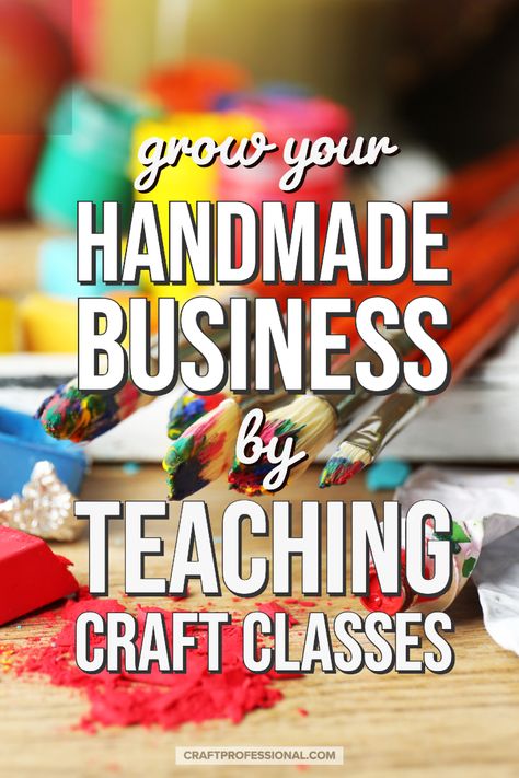 Craft Classes For Adults, Work Shops Ideas, Craft Classes And Workshops, Craft Class Ideas, Craft Workshop Ideas, Creative Workshop Ideas, Teaching Craft Classes, Crafting Workshop, Jewelry To Sell