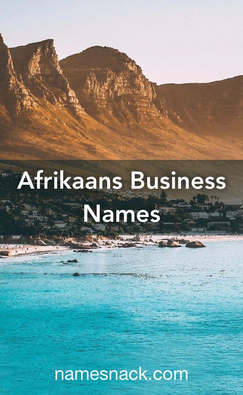 20 Afrikaans business names for your proudly South African business. South African Aesthetic, South African Clothes, Store Names Ideas, South African Flowers, Salon Names Ideas, African Clothing Stores, African Name, Proudly South African, African Shop