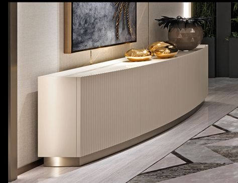 Designer Italian Luxury Sideboards, Credenzas & Servers | Online Store Nella Vetrina Modern Buffets And Sideboards, Console Table Ideas, Dining Room Buffet Decor, Dining Server, Italian Furniture Modern, Credenza Design, Buffet Decor, Black Console Table, Dining Room Sideboard