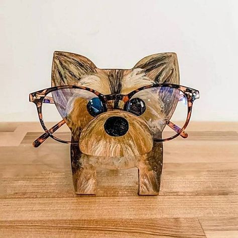 Scrollsaw Patterns, Wooden Glasses, Glasses Stand, Sunglasses Display, Eyeglass Accessories, Cute Glasses, Brown Horse, Eyeglass Holder, Wolf Dog