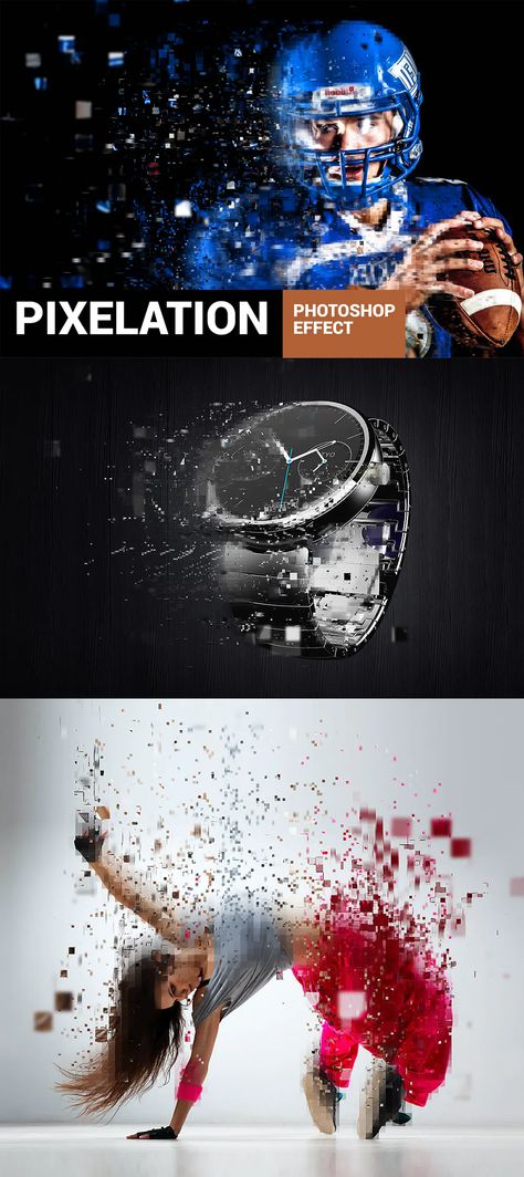 Digital Pixelation Photoshop Action Dispersion Effect Photoshop, Photoshop Action, Photoshop Effects, Photo Effects, Photoshop Actions, Design Template, Photoshop, Quick Saves, Design