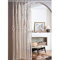 Macrame Doorway Curtain, Macrame Window Curtain, Boho Window, Macrame Room Divider, Extra Large Macrame Wall Hanging, Macrame Door Curtain, Hanging Tassels, Large Wall Hanging, Doorway Curtain