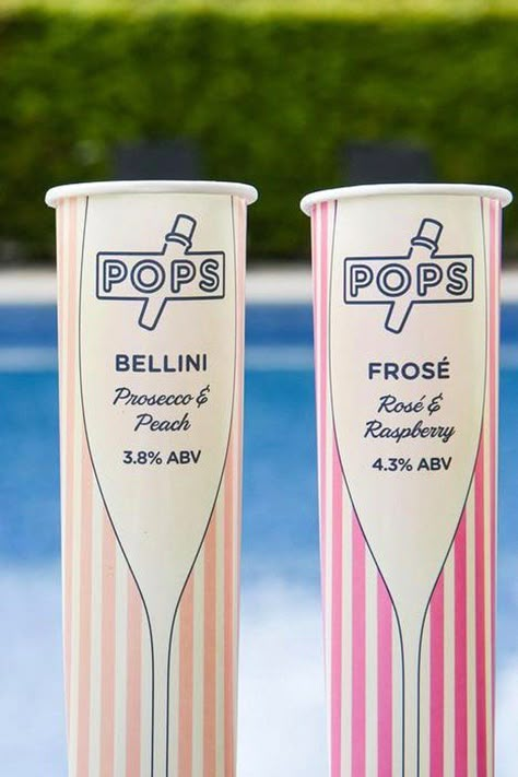 These Boozy Popsicles Come in Champagne, Frosé, and Prosecco! Champagne Popsicles, Popsicle Cocktail, Alcoholic Popsicles, Diy Popsicles, Boozy Popsicles, Strawberry Lime, Frosé, Champagne Pop, Popsicle Recipes