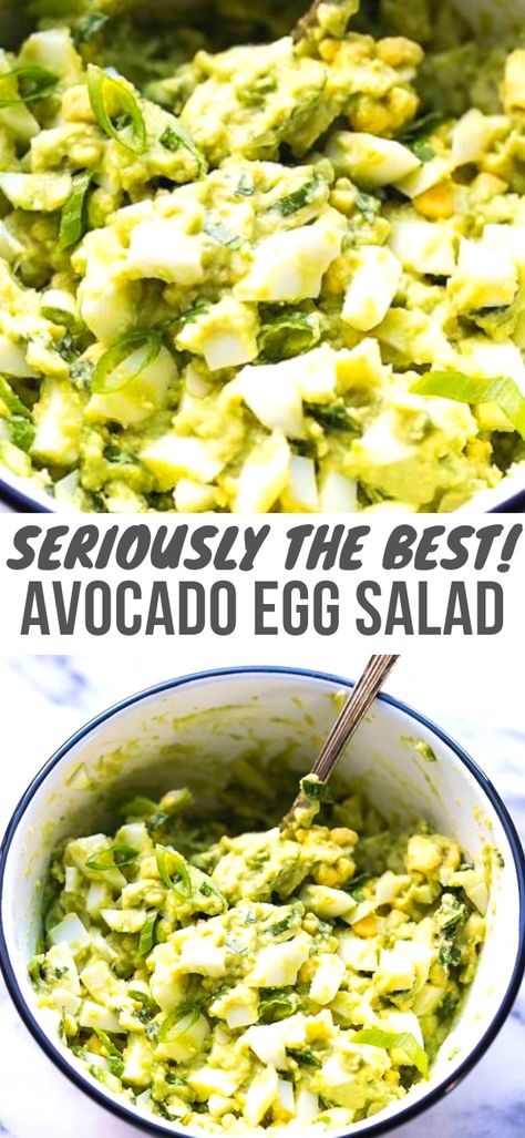 Egg And Grapefruit Diet, Healthy Toast, Salad Avocado, Easy Egg Salad, Avocado Recipe, Avocado Brownies, Egg Diet Plan, Soup Appetizers, Recipe Salad