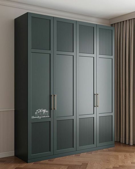 Wardrobe Shutter Design, Curtains Holder, Wardrobe Laminate Design, Wooden Wardrobe Design, Wardrobe Design Modern, Panel Ideas, Shutter Designs, Walk In Closet Design, Wardrobe Door Designs