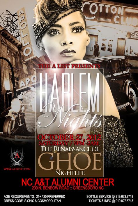 pinterest harlem nights theme party | harlem nights party invitation - Google Search Harlem Nights Theme Party, Harlem Nights Party, Harlem Nights Theme, 75th Birthday Parties, Harlem Nights, 20th Birthday Party, 55th Birthday, Mom Party, Great Gatsby Party