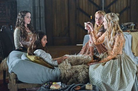 Still of Anna Popplewell, Caitlin Stasey and Celina Sinden in Reign (2013) Lola Reign, Celina Sinden, Reign Season 1, Reign Cast, Caitlin Stasey, Reign Tv Show, Marie Stuart, Anna Popplewell, Reign Mary